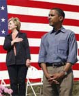 Barack Obama & Hillary Clinton