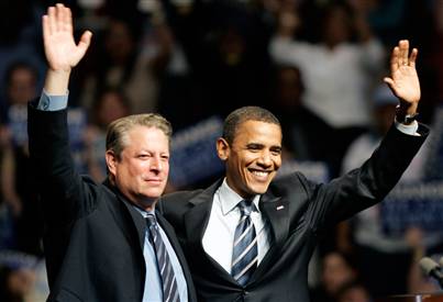 Obama and Gore discuss climate, energy
