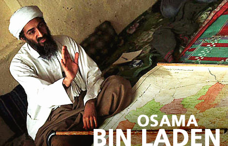 Osama Bin Laden is hiding in. Osama bin Laden is hiding.