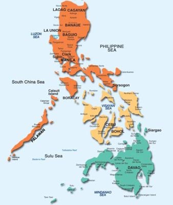 Philippine Map Vector