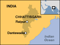 Chhattisgarh Map