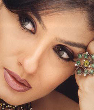 Bollywood actress Raveena Tandon shoots for PETA