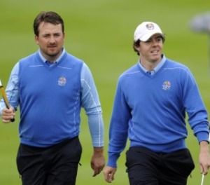 Graeme McDowell and Rory McIlroy