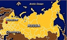 Russia Moscow Map