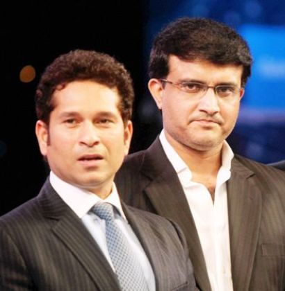 Sachin Tendulkar and Sourav Ganguly