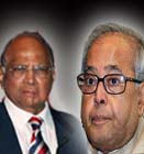 Pranab Mukherjee, Sharad Pawar