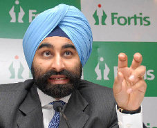 Mr. Shivinder Mohan Singh, Fortis Healthcare Managing Director