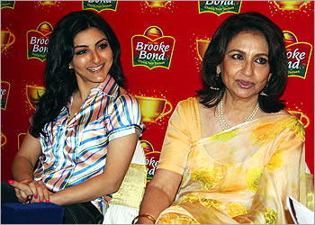 Soha Ali Khan & Sharmila Tagore