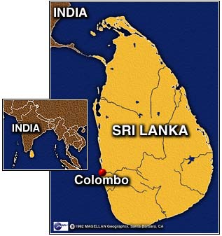 Explosions reported from rebel area in northern Sri Lanka 