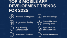 Top 8 Mobile App Development Trends for 2025