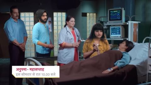 Anupama Written Update 1 September 2024 Episode: Anupama in Critical Condition; Anuj Prays for Her