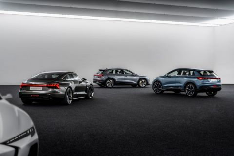 Audi releases teaser images of PPE-based electric 4-dour coupé