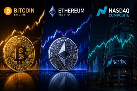 Bitcoin Price Faces Higher Volatility; Support Witnessed in 77,500-78,000 Range, Nasdaq Composite Trend Would Lead BTC