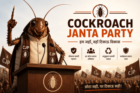 Cockroach Janta Party (CJP) Website Hacked; After Twitter Account Withheld, Abhijeet Dipke is Concerned about Instagram