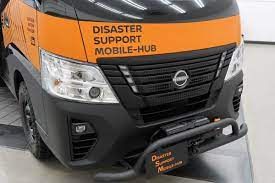 Nissan Disaster Mobile-Hub to use re-purposed Leaf EV batteries for onboard power