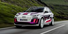 2025 Audi Q6 E-Tron boasts cutting-edge interior, including front passenger display