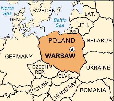 Poland map