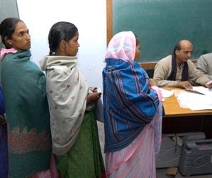 All-eves polling booth for women of the Rajput community in Gujarat