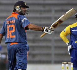 Yuvraj takes India to 279/9 