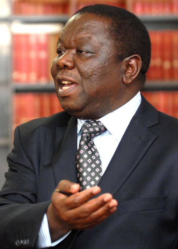 Zimbabwe's leader Morgan Tsvangirai 