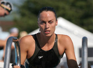 Olympic swimmer Amanda Beard engaged