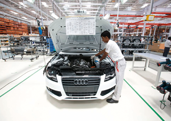 Audi gaining pace in distribution network  