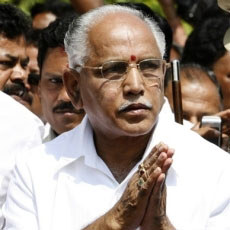 Karnataka Chief Minister BS Yeddyurappa