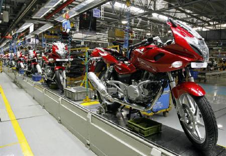 Bajaj Auto sales up 34 percent in 2010-11