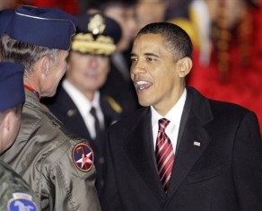 Obama arrives in South Korea