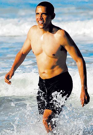 Obama begins week-long holiday in Hawaii