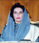 Former Prime Minister Benazir Bhutto