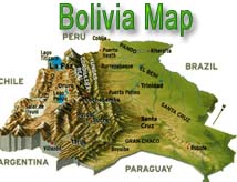Bolivia Map