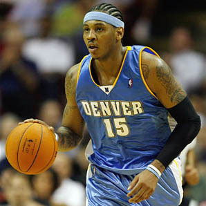 Nuggets Anthony scores 45, ties league record with 33 in a quarter