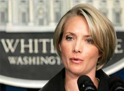 White House Press Secretary Dana Perino