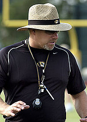 Missouri offensive coordinator Dave Christensen