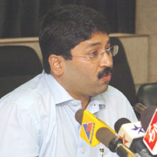 Textile Minister Dayanidhi Maran