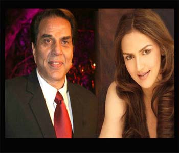 Dharmendra, Esha Together In ‘Tell Me Oh Khuda’