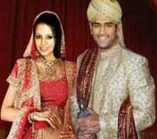 Dhoni Ties Nuptial Knot With Childhood Friend Sakshi