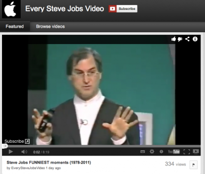 Apple enthusiast commemorates Steve Jobs’ 58th birthday with YouTube video collection