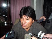 President Evo Morales