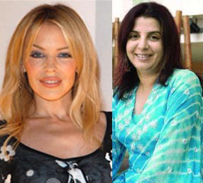 Farah Khan, Kylie Minogue