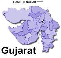 Gandhinagar-Gujarat-Map