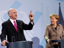 George-Papandreou-Angela-Merkel