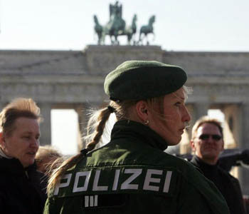 German policewoman
