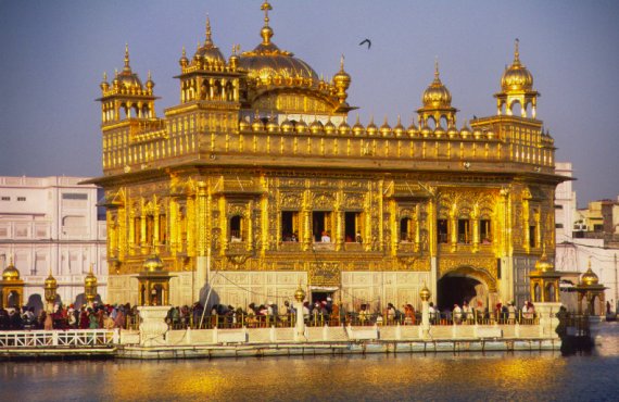 is golden temple made of gold