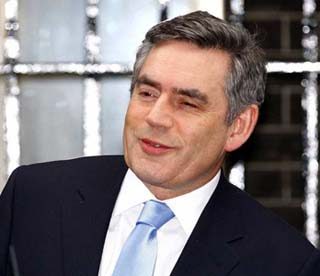 UK Prime Minister Gordon Brown