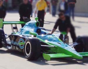 Green racing car to debut in Formula 3 Championship