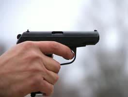 Gun-firing.