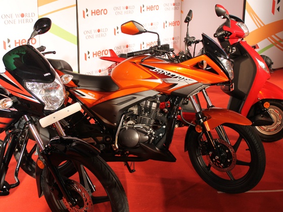 Hero MotoCorp launches three new two-wheelers