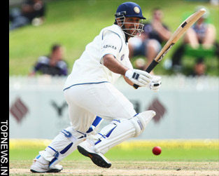Indian tail wags in Wellington to post respectable 375 for nine on day one